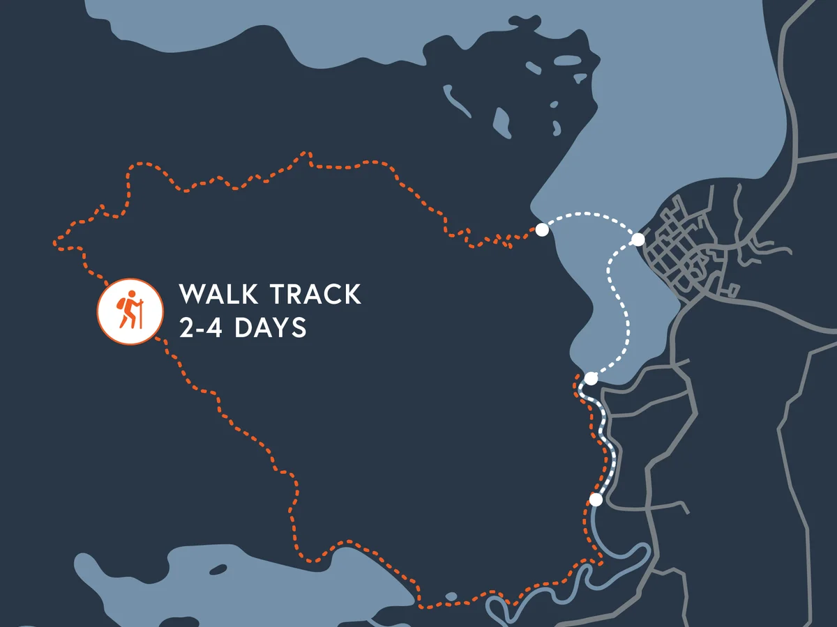 Kepler Overnight Walk Map 2