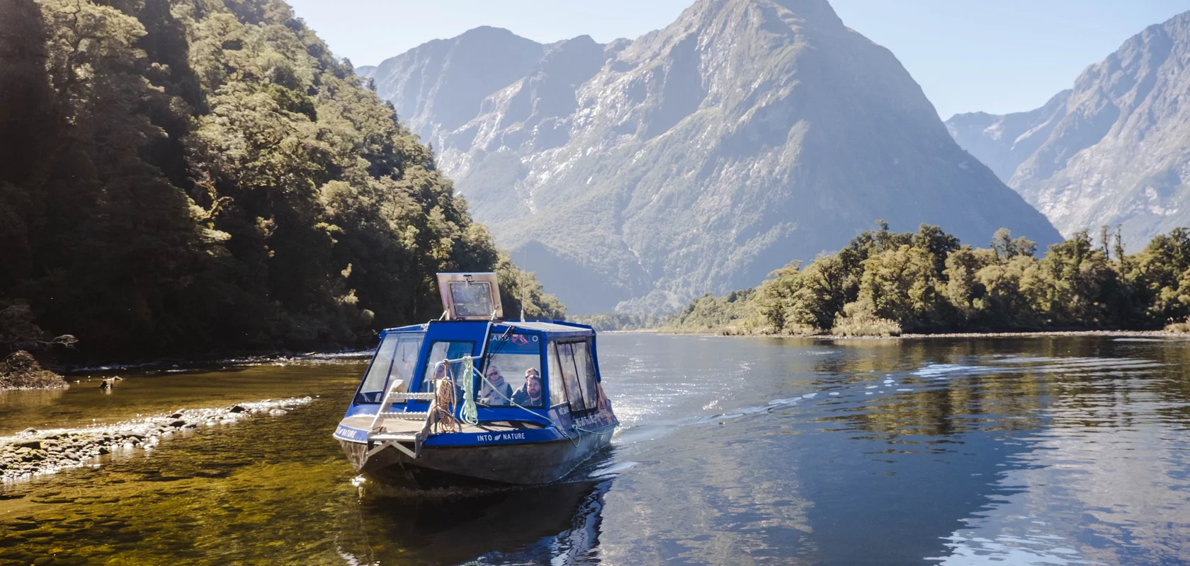 Milford Track Water Taxi, Milford Sound