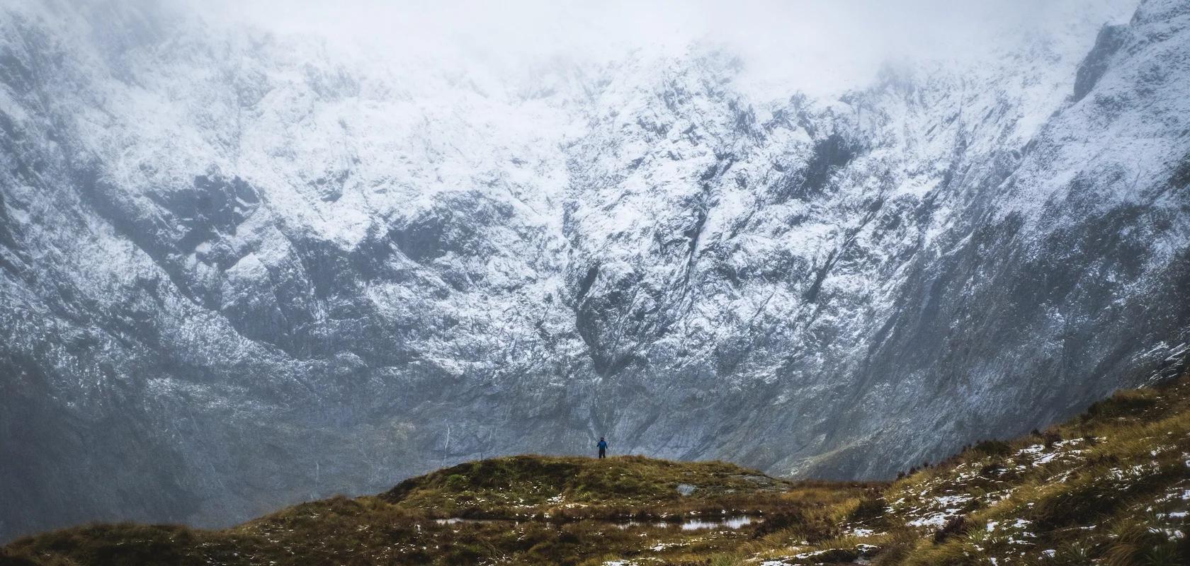 Snowy Mountains, Milford Track Winter Fiordland Outdoors